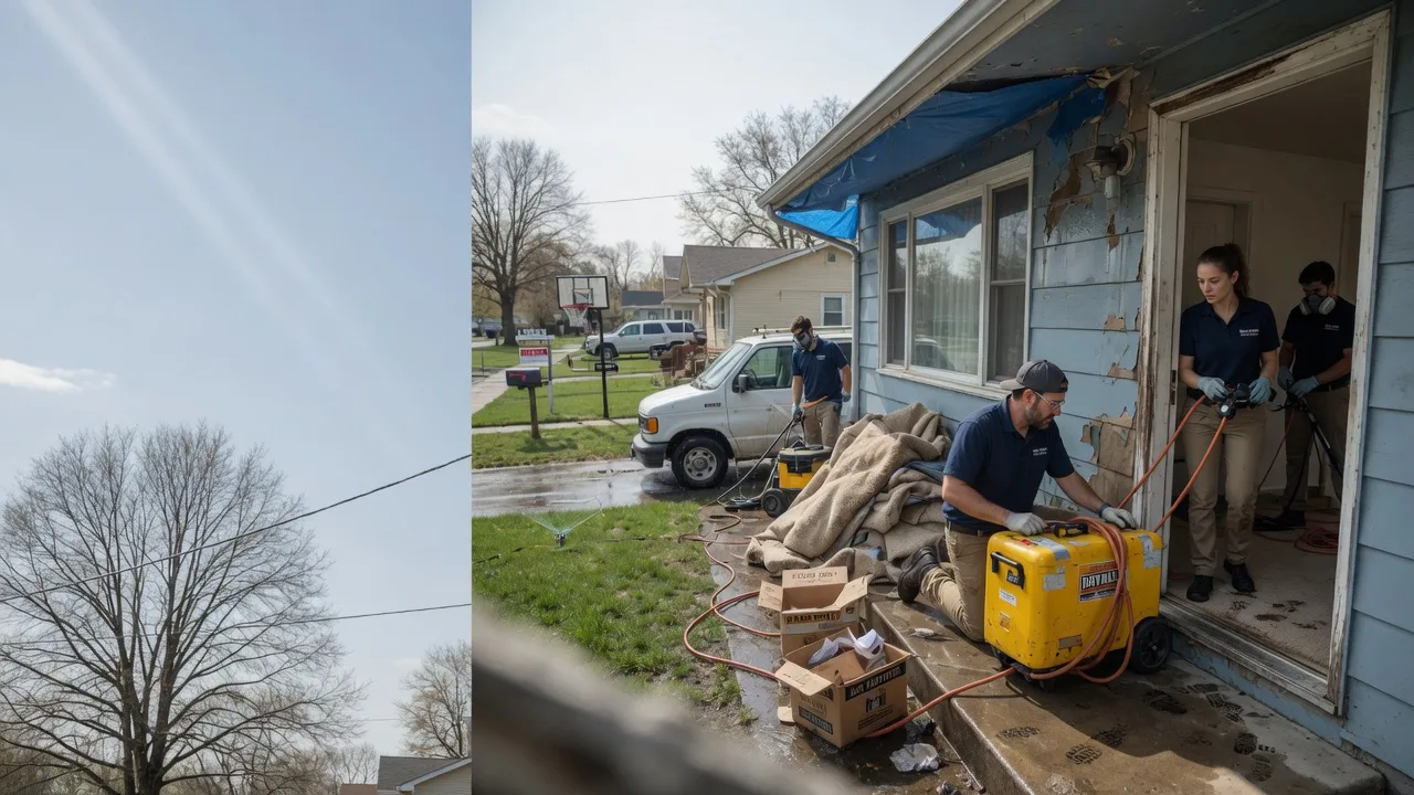 Basement Flood Cleanup in Palmer, KS near me